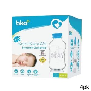 BKA Botol ASI Kaca Breastmilk Glass Bottle Penyimpanan