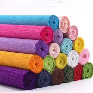 50x250CM Premium Crepe Paper Rolls DIY Paper Flower Making Arts Crafts Gift Wrapping Party Decorations