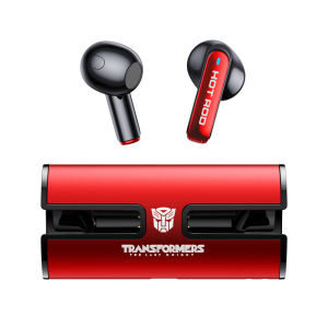 Transformers TF-T02 Wireless Bluetooth 5.4 Earphones Hi-Fi Sound Music & Gaming Modes 8D Surround Touch Control Type-C Charging