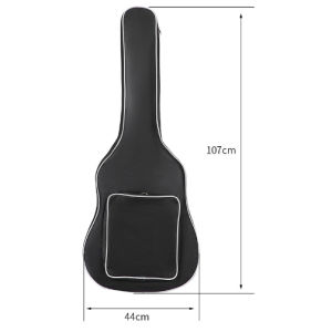 Guitar Case Guitar Bag Oxford Cloth Adjustable Strap 38/41 inch Single Layer Guitar Case Backpack