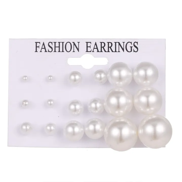 12%20Pairs%20White%20Simulated%20Pearl%20Earrings%20Set%20for%20Women%20Jewelry%20on%20Ear%20Ball%20Stud%20Earrings%20Kit%20-%20Image%207