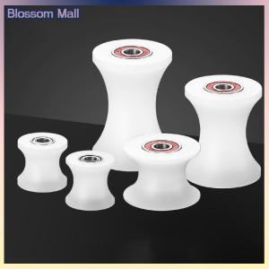 [Blossom] 1Pcs Nylon U-groove Bearing Roller Track Wheel Guide Roller Support Roller Door Window Sliding Door Mechanical Pulley