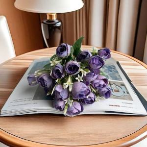 Bunga Artificial Tulip Latex Cabang 6 Dekorasi Hiasan Rumah Kantor Wedding Artifisial BG176