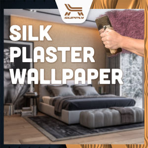 **CLEARENCE** LH **NEW HOT ITEM** 3D Silk Plaster Liquid Wallpaper Fiber Wall Coating Wall Covering Wallpaper Home Decor Wall Art