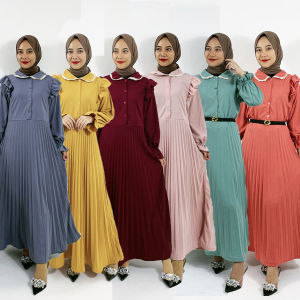 CARLINA ARAFAH GAMIS PLISKET SHAKILLA MAXY BUSUI RENDA CANTIK