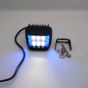 LAMPU TEMBAK LED CWL MINI STROBO 6 MATA 3X3 STROBO/LAMPU SOROT KEDIP BIRU-BIRU