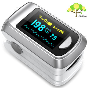 Health Tree Pulse Oximeter Fingertip Blood Oxygen Saturation Monitor，Heart Rate Monitor Oxygen Meter LED Screen