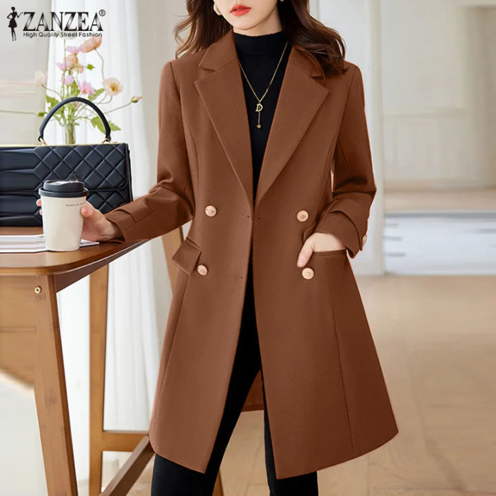 Women's Formal Blazers Suit Jacket Female 2021 Spring Autumn New Korean  Temperament Long Sleeve Coat Top OL Ladies Short Blazer