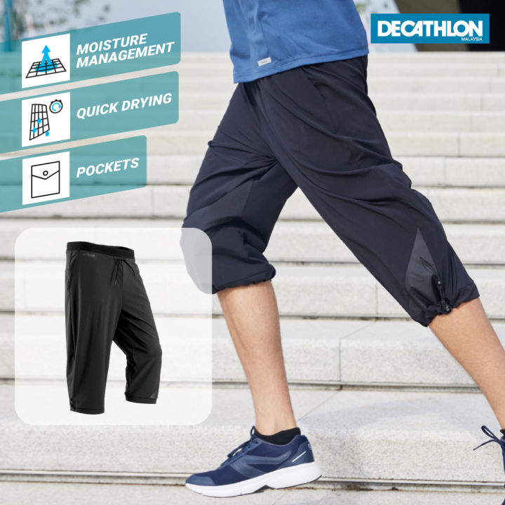 Decathlon Running Lightweight Tights Pants Men (2 Pockets