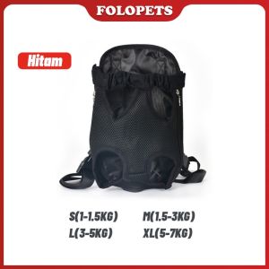 FOLOPETS Ransel Hewan Yang Ada Siklus Udaranya Tanpa Beban Untuk Perjalanan Ransel Dada Hewan Peliharaan
