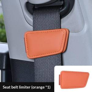 WH XXHZ Universal Car Seat Belt Magnetic Bule Clip Stopper Adjustable Safety Design for Family Outings and Rides [MY]