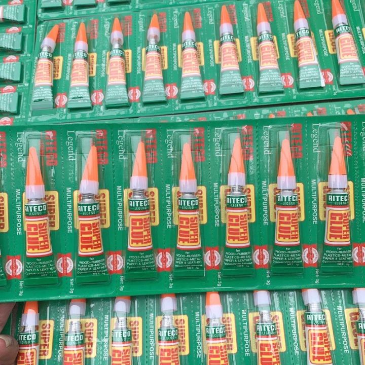 (COMBO 12 Tuýp ) Keo dán đa năng siêu dính Super Glue - Năng lượng liên ...
