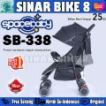 Baby Stroller SPACEBABY SB-338 Reversible Stir Kereta Dorong Bayi. 