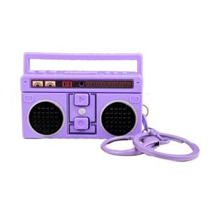 Mini Retro ghi keychain sáng tạo Ốp điện thoại hình băng cát sét Keychain xách tay Keychain Mặt dây chuyền cho ba lô và túi xách