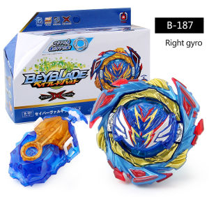 Beyblade BURST DB Starter B-187 Savior Valkyrie.Sh Spinning Top Booster Starter Gyro with B-184 Left Right String Launcher Boys Children Brithday Gift