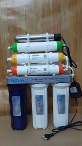 MÁY LỌC NƯỚC NANO AQUA 9 CẤP LỌC NANO KHÔNG NƯỚC THẢI.
