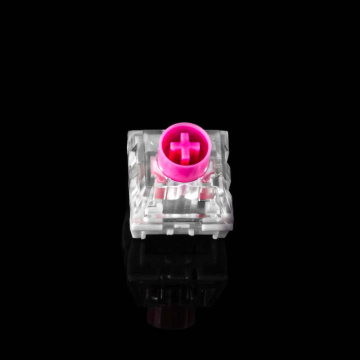 [cozy.keyboard] KAILH BOX SILENT PINK LINEAR SWITCHES จังหวะเดียว stem ...