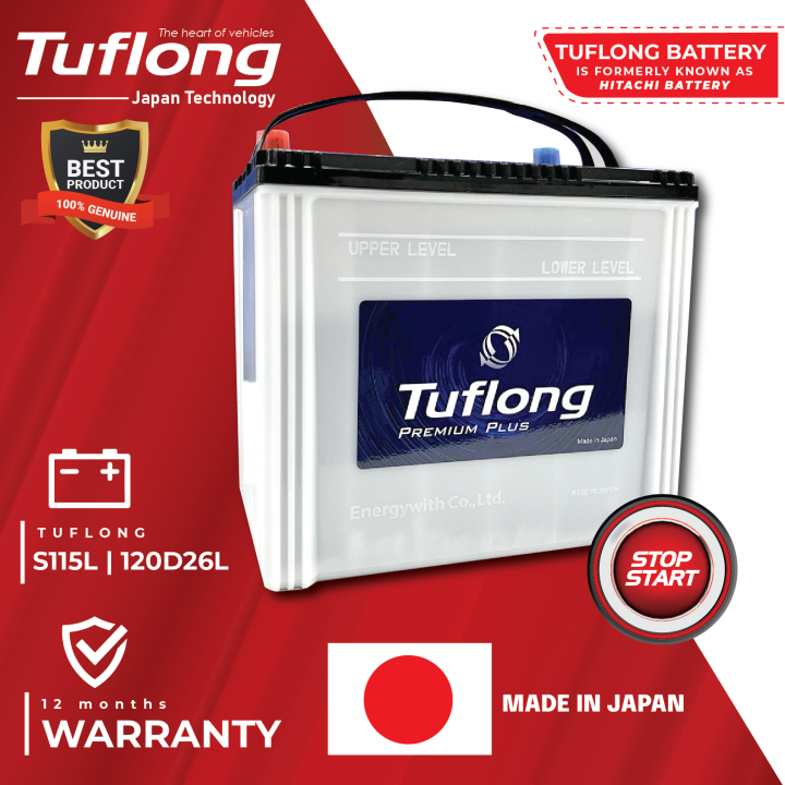 Tuflong EFB Series ( S115L / 120D26L ) Specially made for Start & Stop