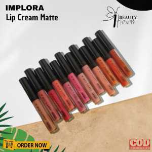 Implora Urban Lip Cream Matte 2.7gram Implora lip Cream Pewarna Bibir Cream Lip Cream Matte Implora