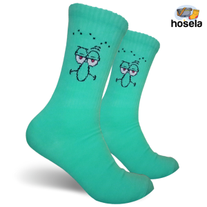 Kaos Kaki Oldschool Motif Skate Merk Panjang Premium - Hosela Project