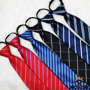 Cà Vạt Nam KING Caravat Nam Thắt Sẵn Bản Nhỏ 6cm (C020)