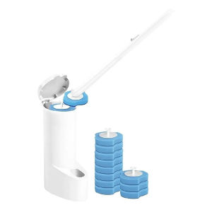 เบสิโค แปรงขัด รุ่น HW211116 พร้อมฟองน้ำ 16 ชิ้น สีขาว