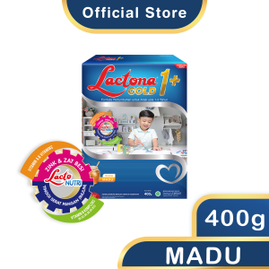 LACTONA GOLD 1+ Susu Pertumbuhan Anak 1-3 Tahun 400 Gram