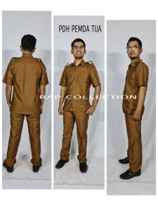 RAP - PDH Pemda Pria Bahan Import ( Woll )-Seragam Kerja-Seragam Dinas