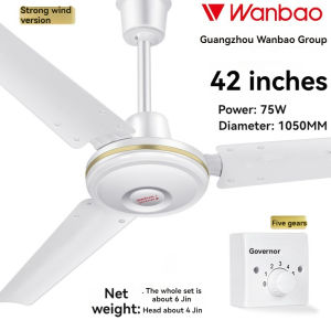 [COD]Diamond Ceiling Fan Stainless Steel 3 Blades 42/48/56 Inch Wall Control Warehouse Office Living Room Bedroom Ceiling Fan Multi-Speed Adjustable