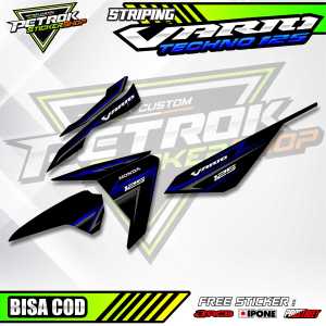 STRIPING VARIASI MOTOR VARIO TECHNO 125 / STICKER LIST VARIASI HONDA VARIO TECHNO 125