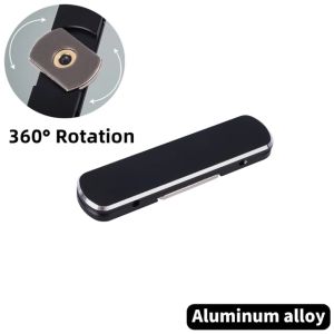 360° Rotation Foldable Mobile Phone Holder Universal Mini Alloy Phone Bracket Back Stick Invisible Stand Support for iPhone Samsung Xiaomi