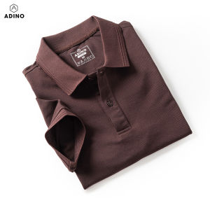 Áo polo nữ ADINO màu hồng phối viền chìm vải cotton polyester co giãn dáng công sở slimfit hơi ôm trẻ trung APN03