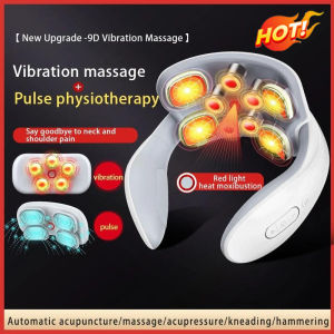 เครื่องนวดคออัจฉริยะ เครื่องนวดหลังและคอ ลดอาการปวดกล้ามเนื้อด้วยการสั่นความร้อน