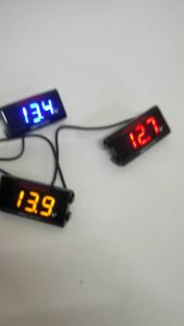 VOLT METER AKI DIGITAL/VOLT METER WATERPROOf universal