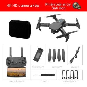 Drone E88 có màn hình điều khiển flycam camera quay chụp trên không máy bay điều khiển từ xa 4 cánh
