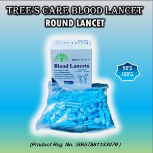 TREES CARE ROUND BLOOD LANCET 30G