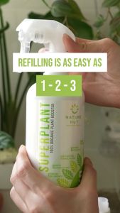 （BotanicaBay）[Bundle] 5 x SUPERPLANT Concentrated Eco Refill Packs and 1 x 500ml 5-In-1 Organic Plant Booster