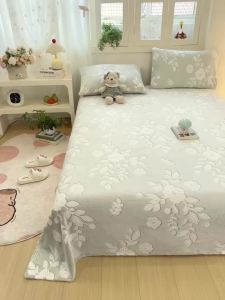 Winter Snowflake Velvet Blanket ins Fresh Style Coral Fleece Bed Sheet Dormitory Office Four Seasons Nap Blanket LZD