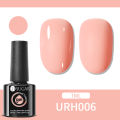 เล็บเจลสีหวานเจลฐานยางสีขาวขุ่นเจลลี่สีขาวใส7มล. สีเจลทาเล็บทำเล็บมือแบบกึ่งถาวร. 