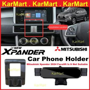 Car Phone Holder Mitsubishi Xpander 2017 2018 2019 -2023 Car Styling Bracket GPS Stand Rotatable Mobile Accessories M4