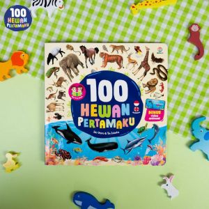 Buku 100 Hewan Pertamaku Boardbook Besar Ziyadbooks Buku Anak Balita
