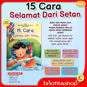 Buku Cerita Anak 15 Cara Selamat Dari Setan Penerbit Ahlan