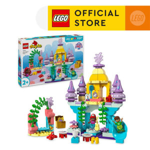 LEGO DUPLO 10435 Ariels Magical Underwater Palace (116 Pieces) Building Block Toys Mainan Block