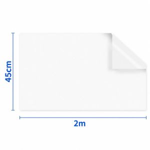 45/60CM Electrostatic Adsorption Whiteboard For Home Office Writing