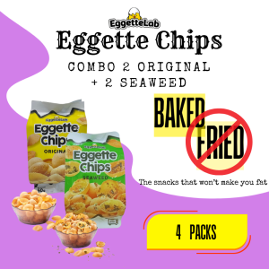 Eggette Lab - Combo 2 Original + 2 Seaweed