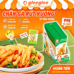 [MUA 1 TẶNG 1] COMBO Nhiều Vị Chân Gà Rút Xương Gleeglee 21g Sạch Xương Tiện Lợi Dùng Thử Chuẩn ISO