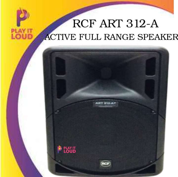 RCF ART 312-A ACTIVE FULL RANGE SPEAKER Local Supplier Warranty