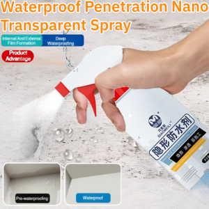 Penetrative Waterproofing Coating Spray Nano Roof Leak Sealant Spray Transparent Sunscreen Coating