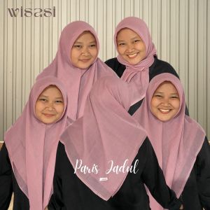 Wisasi Hijab Paris Jadul Warna Charcoal Paris Jadul Premium