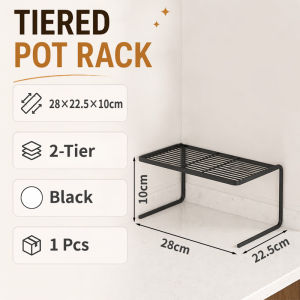 UNIDO 3 Layer Kitchen Storage Rack Desktop Oven Seasoning Rack Shelf Plate/Spice Rack Organizers Storage Dish Rack Storage Organizer 分层置物架